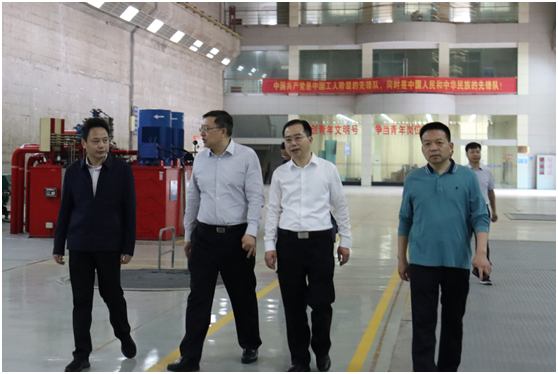 省國資委黨委委員、副主任毛育新帶隊赴湖南發展株洲航電分公司開展安全生產督查