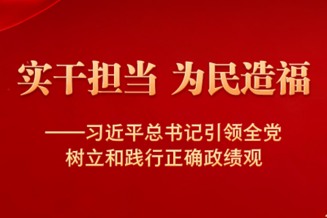 實干擔當 為民造福——習近平總書記引領全黨樹立和踐行正確政績觀