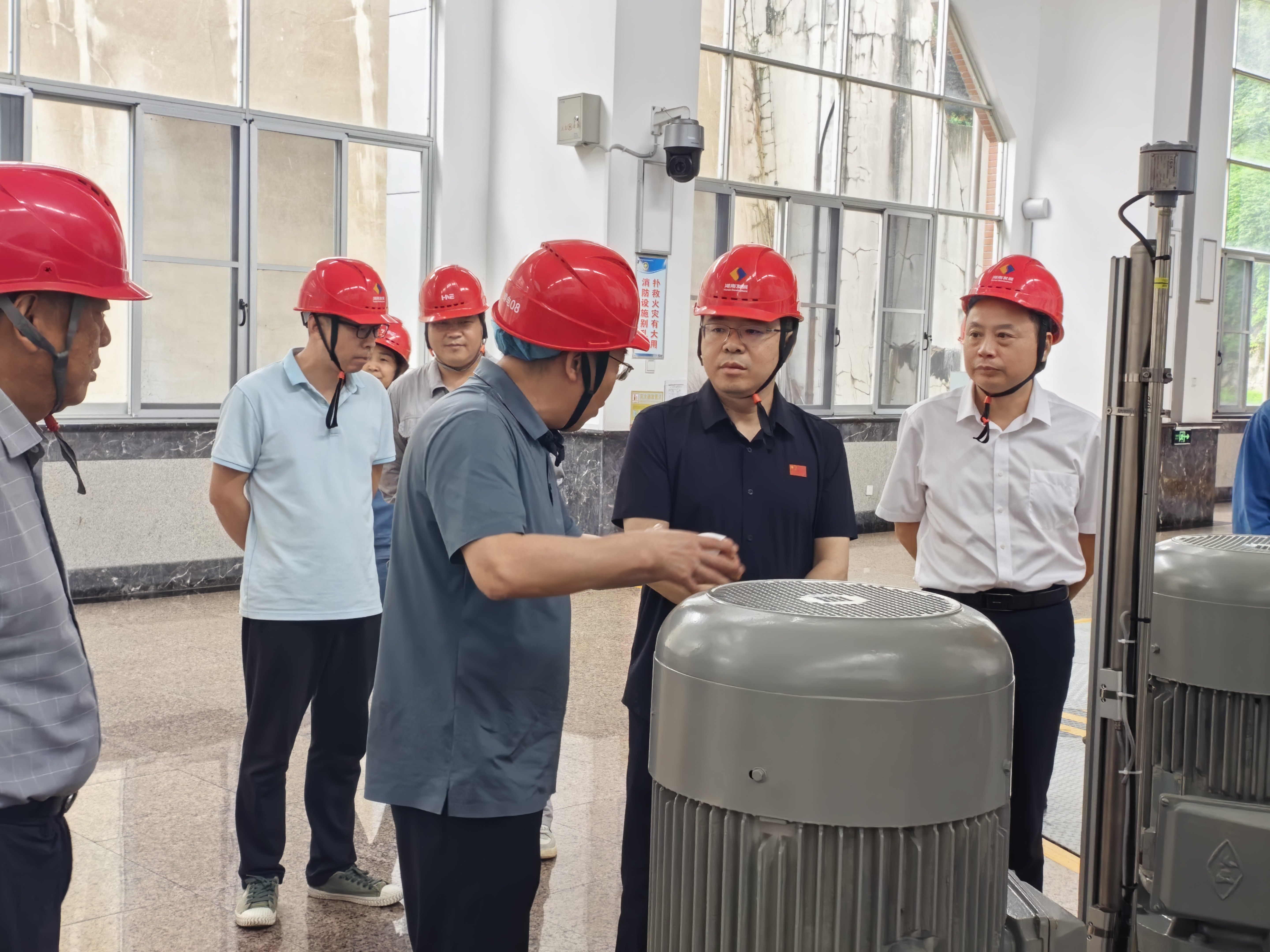 饒高一行赴蟒塘溪水電站督導檢查安全生產工作